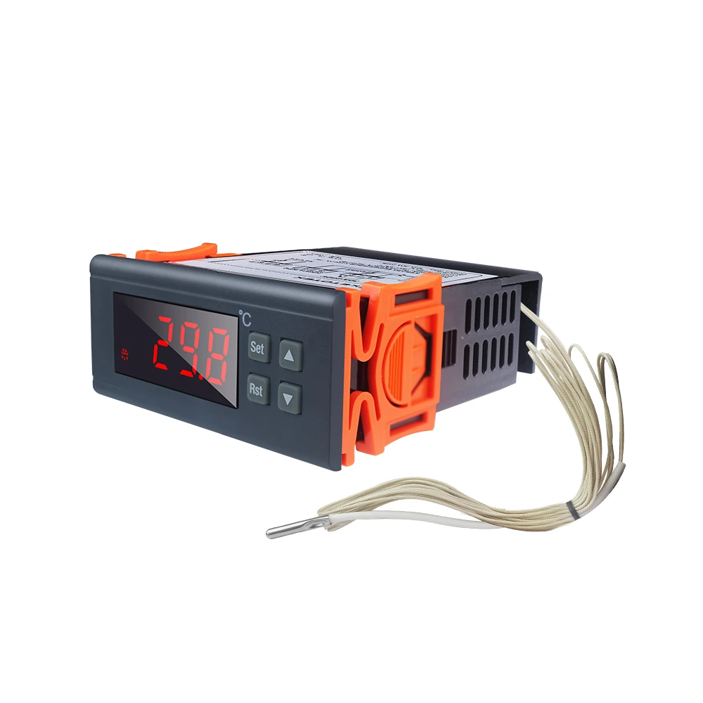 Thermostat 220V 30A  -30~300 Celsius Digital Temperature Controller Thermostat Regulator with NTC Sensor Relay Output