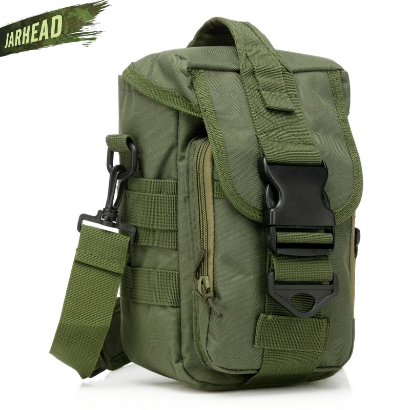 600D Nylon Bag Waterproof Military Molle Sport Bag Utility Travel Waist Bag Sling Shoulder Bags Hiking travel Outdoor Pouch