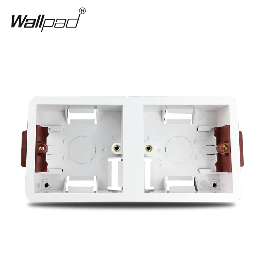 Wallpad Double Dry Lining Box For Gypsum Board Plasterboard For 172mm panels 2X Single Frame 35mm Depth Mounting Box