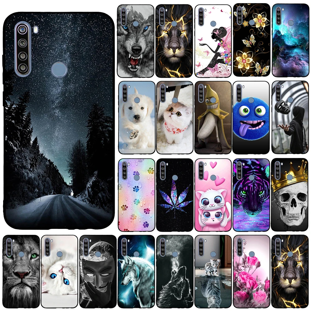 For Xiaomi Redmi Note 8T Back Cover Silicone Phone Case For Redmi Note 8T Note8T 8 T Funda Coque Capa Bumper Protect Shell Bag