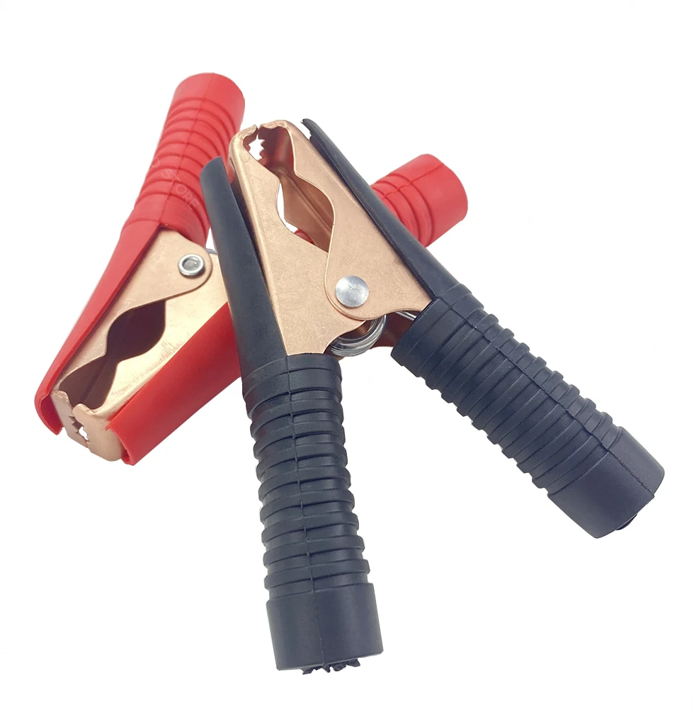 Hot Car Alligator Clips Battery Clamps Crocodile Clip 100A Red and Black