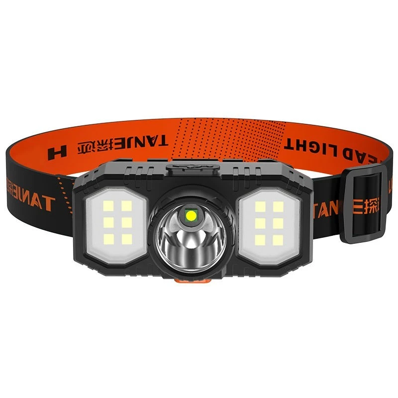 Headlight Bright Light Rechargeable Head-on Ultra-long Standby Ultra-bright Long-range Led Search Night Fishing  Lamp Flashlight