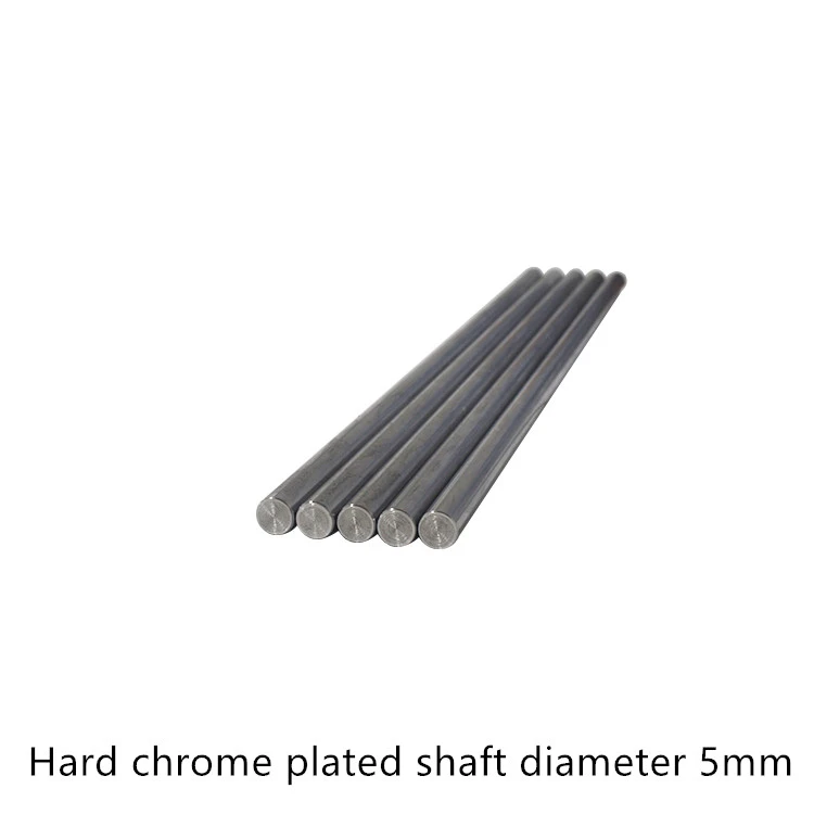 LINK CNC 3D printer rod shaft WCS 5mm linear length 500mm chrome plated guide rail round