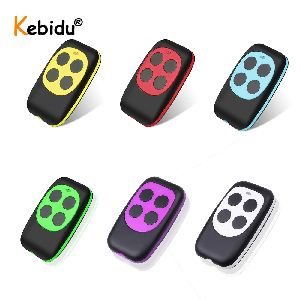 KEBIDU 433.92Mhz Garage Door Copy Remote Control Cloning RF Transmitter Wireless Remote Control 433Mhz For Gate Duplicator