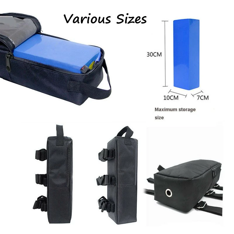 Electric Scooter Bag Lithium Battery Bag Rear ebike Lithuim PVC Battery Front Rear Bag Bicycle Accessories for MTB Bike Bag