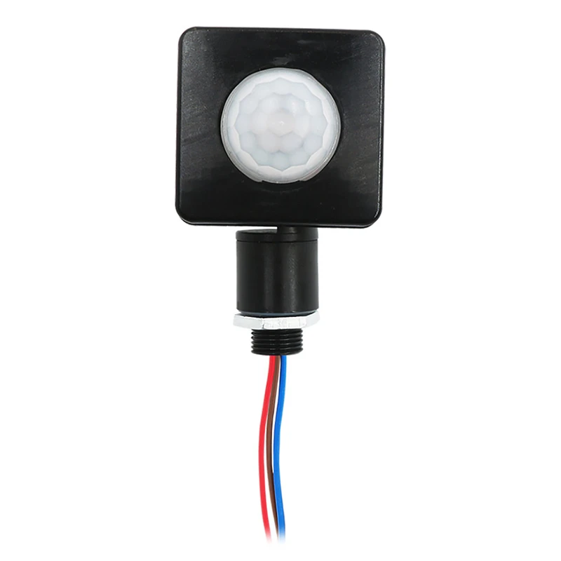 PIR Motion Sensor Outdoor Indoor Infrared Light Switch With LED Light Sensitive AC 85-265V IP54 Time Delay Home Lighting Home