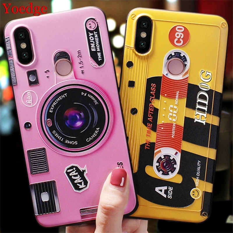 3D Relief Cover For Xiaomi Redmi 9C 9T Note 10 8 5 6 7 9 Pro S 8T Mi Poco X3 NFC M3 A3 9 SE 10 10T 11 Lite Soft TPU Animals Case