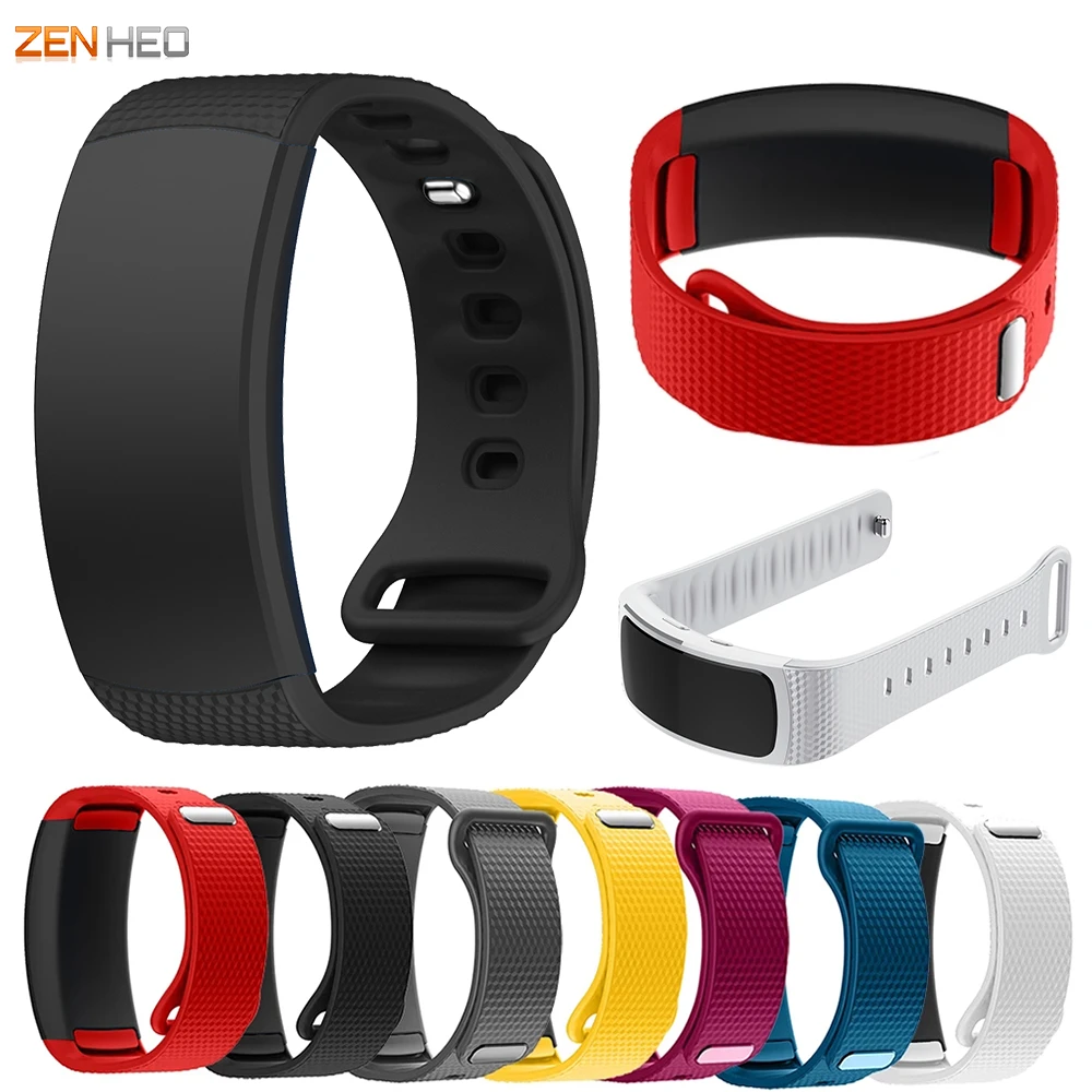Silicone Wrist Strap For Samsung Gear Fit2 Pro Fitness Watch Band For Samsung Gear Fit 2 SM-R360 Bracelet Belt