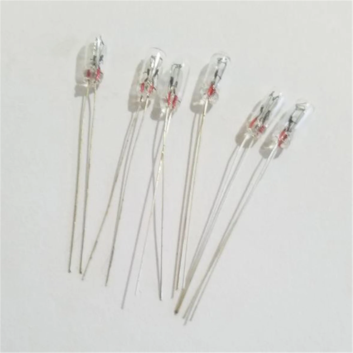 10pcs Miniature 3mm 6V 12V 24V Lamp Light Bulb Edison Incandescent Filament Rice