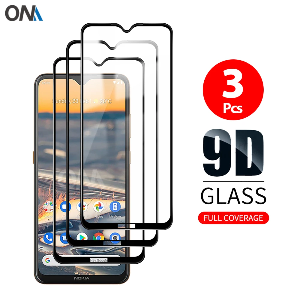 Screen Protector for Nokia 2.3 5.3 6.2 7.2 Tempered Glass Premium Full coverage Protection Glass Film for Nokia 8.3