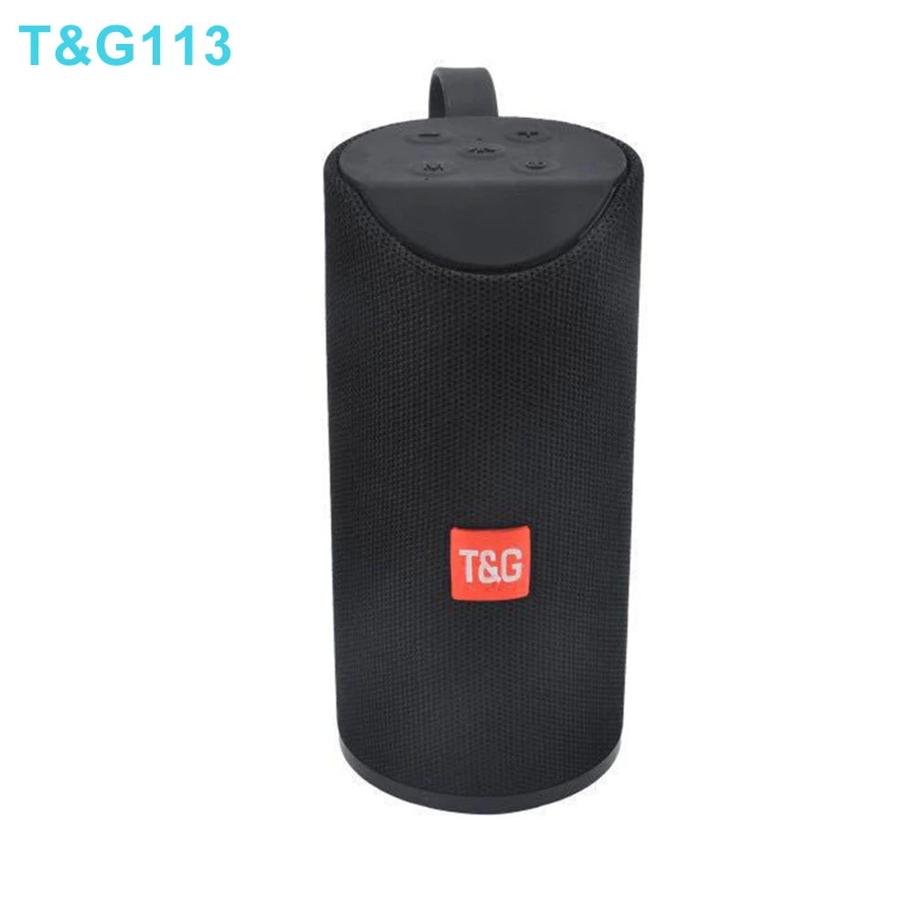 Hopestar TG113 10W Outdoor Portable Column Wireless Bluetooth-compatible Speaker USB TF FM Music Stereo Subwoofer For PC MP