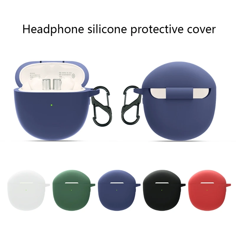 Shockproof Protective Cover Shell Anti-lost Earphone Case for -realme Buds Air 2 TWS Bluetooth Earphone Accessories