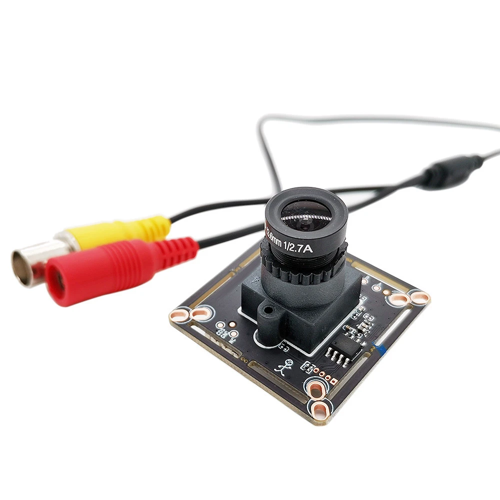 SMTKEY 700TVL Color CMOS Analog Camera HD 3.6mm Lens PCB Module CCTV Security Camera DIY Monitor Camera