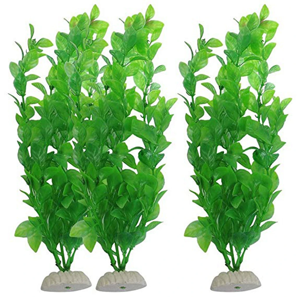 1pcs Artificial Underwater Plants Aquarium Fish Tank Seaweed  Decoration Green Purple Water Grass Viewing Decorations