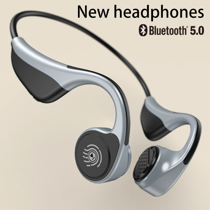 For Xiaomi Huawei  Wireless Earphone Bone Conduction Bluetooth 5.0 Headphones Sports Stereo Long Standby Waterproof Headsets