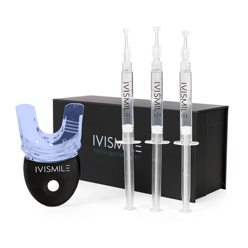 IVISMILE Teeth Whitening Kit With Led Light teeth whitening oral care kit teeth whitening Dental Dental whitening CARE TEETH