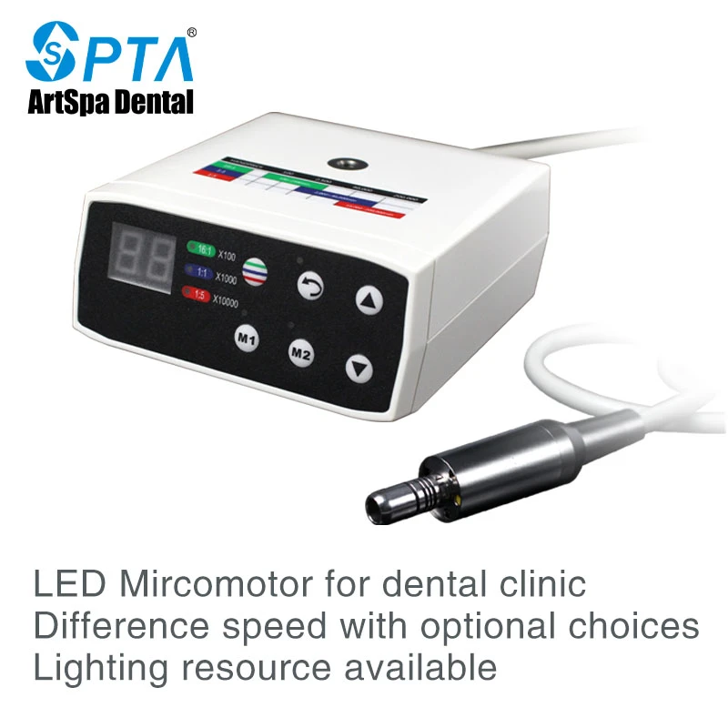 Dental clinical brushless LED micro motor fiber optical electric motor handpiece odontología odontologia dentistry tool dentist