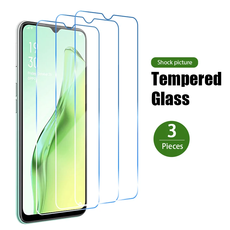 1/2/3Pcs! Protective Glass for OPPO A3 A5 (A5X) A7X 2020 Tempered Glass for OPPO A8 A9X A12e A31 (2020)