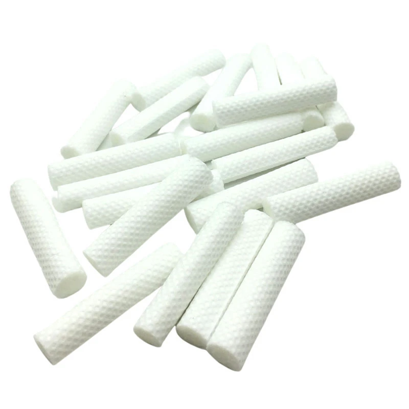 20Pcs Aromatherapy Inhaler Refill Wick Stick Package,Nasal Inhaler Replacement Cotton Wicks