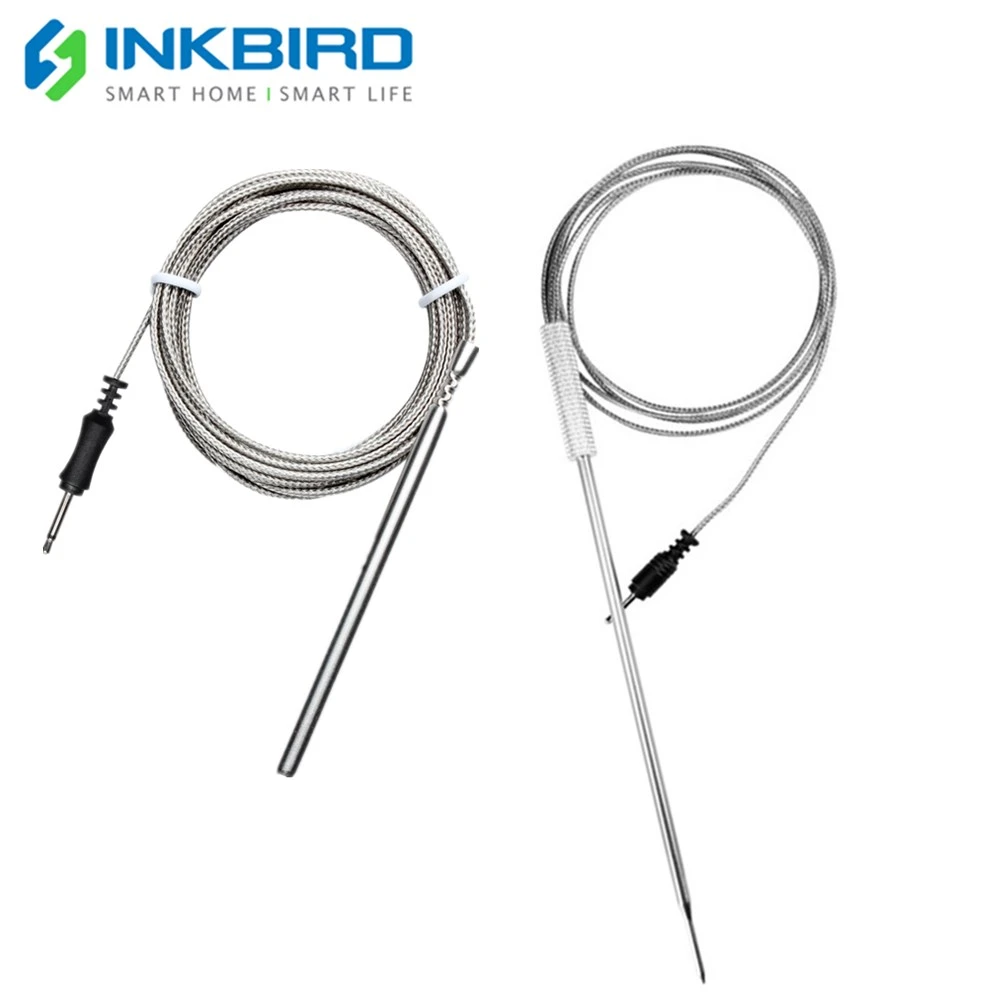 Inkbird Food Cooking Oven Meat BBQ Stainless Steel Probe for Wireless BBQ Thermometer Oven Meat Probe Only for IBT-6XS/IBT-4XS