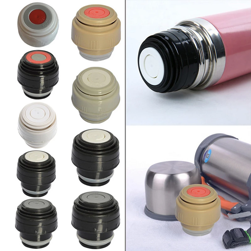 4.5/5.2Cm Vacuum Flask Lid Thermos Stopper Thermos Bottle Cap Travel Cup Bottle Cap Cover For Thermos Cup Export Bottle Cap Home