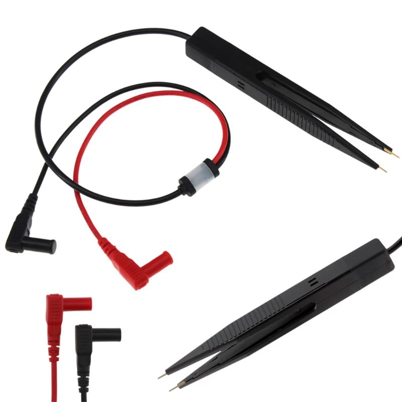 ANENG SMD Inductor Test Clip Meter Probe Tweezers LCR test pen For Resistor Multimeter Capacitor Test Clip Multimeter Probe