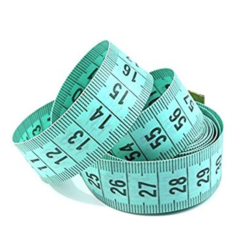 1.5m Body Measuring Ruler Sewing Tailor Tape Measure Mini Soft Flat Ruler Centimeter Meter Sewing Measuring Tape