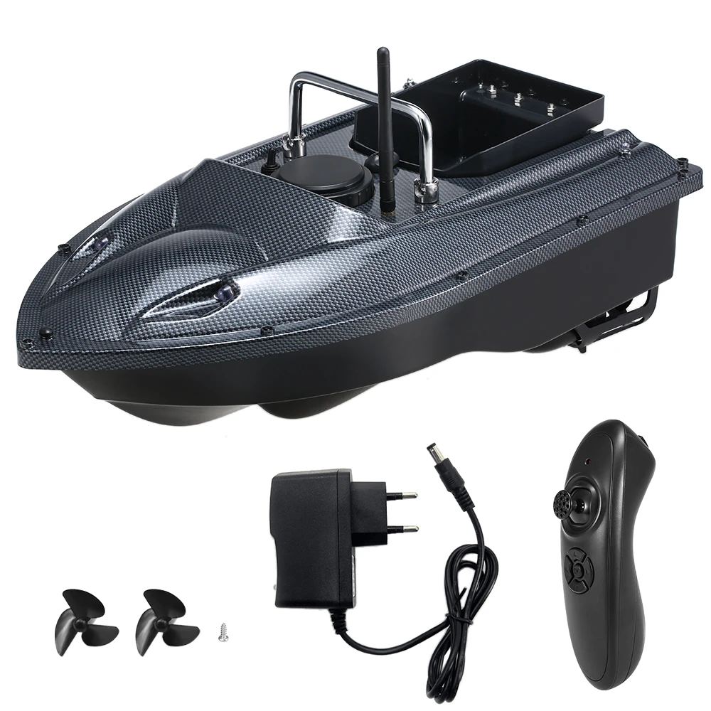 C118 Smart RC Bait Boat Wireless Fish Finder Ship Boat Remote Control 500M Fishing Boats Speedboat Fishing Tackle UK/EU Plug