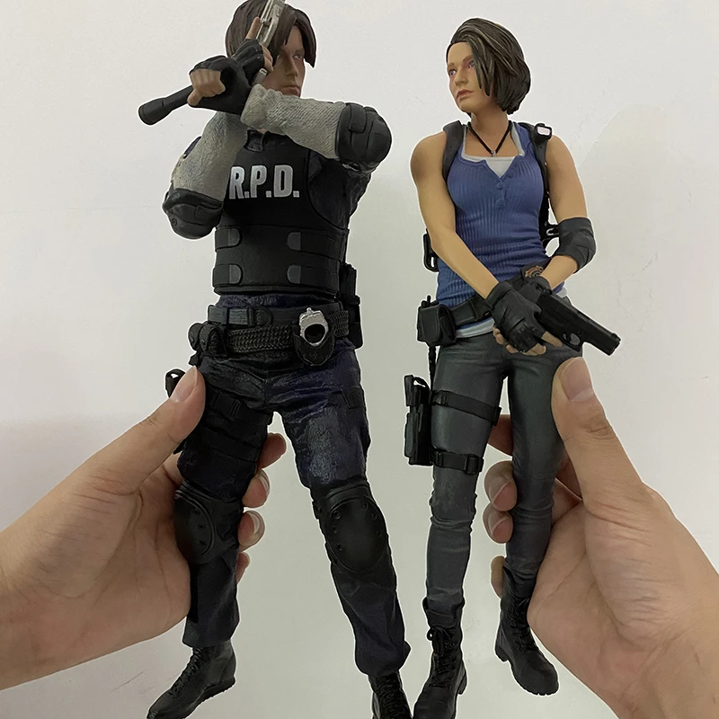 Jill Valentine Figure Game Biohazard Character RE:3 Jill Valentine Figure Leon Scott Kennedy Action Figures Model Toy Doll Gift