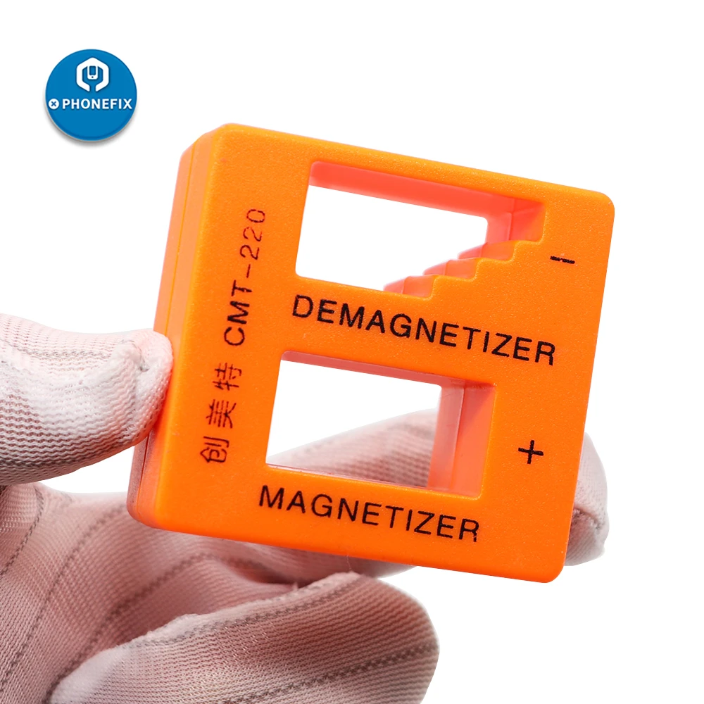 Magnetizer Demagnetizer for Screwdriver Tips Magnetization Magnetic Screwdriver Assistant Tool for Electronic Parts