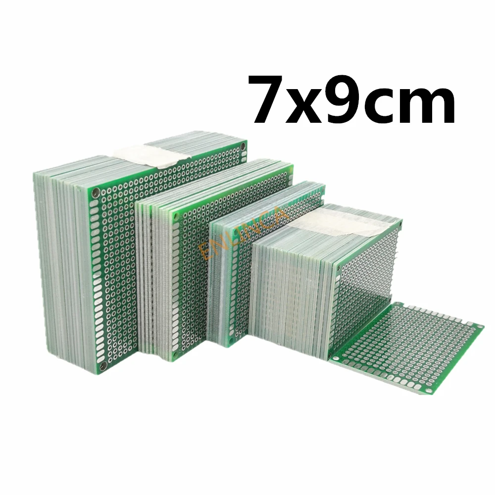5pcs/lot 7x9cm Double Side Prototype PCB Board 70*90mm Universal Printed Circuit Board For  Experimental PCB Copper Plate