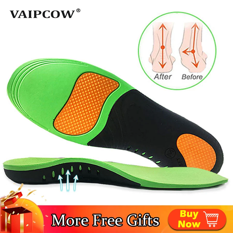 Best Orthopedic Shoe Sole Insoles For Shoes Arch Foot Adult Child Orthotic Insole X/O Type Leg corrigibil Flat Foot Arch Support