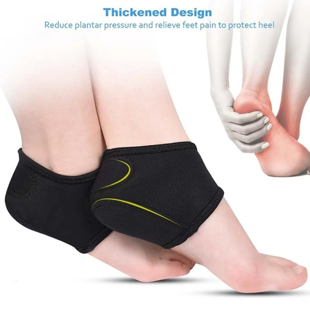 Plantar Fasciitis Socks for Achilles Tendonitis Calluses Spurs Cracked Feet Pain Relief Heel Pads Cushion Foot Care Insert Pads