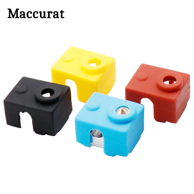 2/5/10pcs New Protective Silicone Sock Cover Case For E3D V6 Heated Block Warm Keeping Cover Reprap 3D Printer Parts