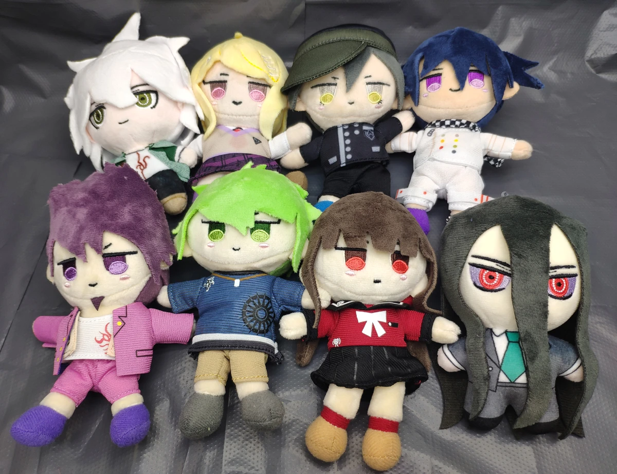 NEW Anime Danganronpa V3 Dangan Ronpa Oma Kokichi Plush toy doll key chains