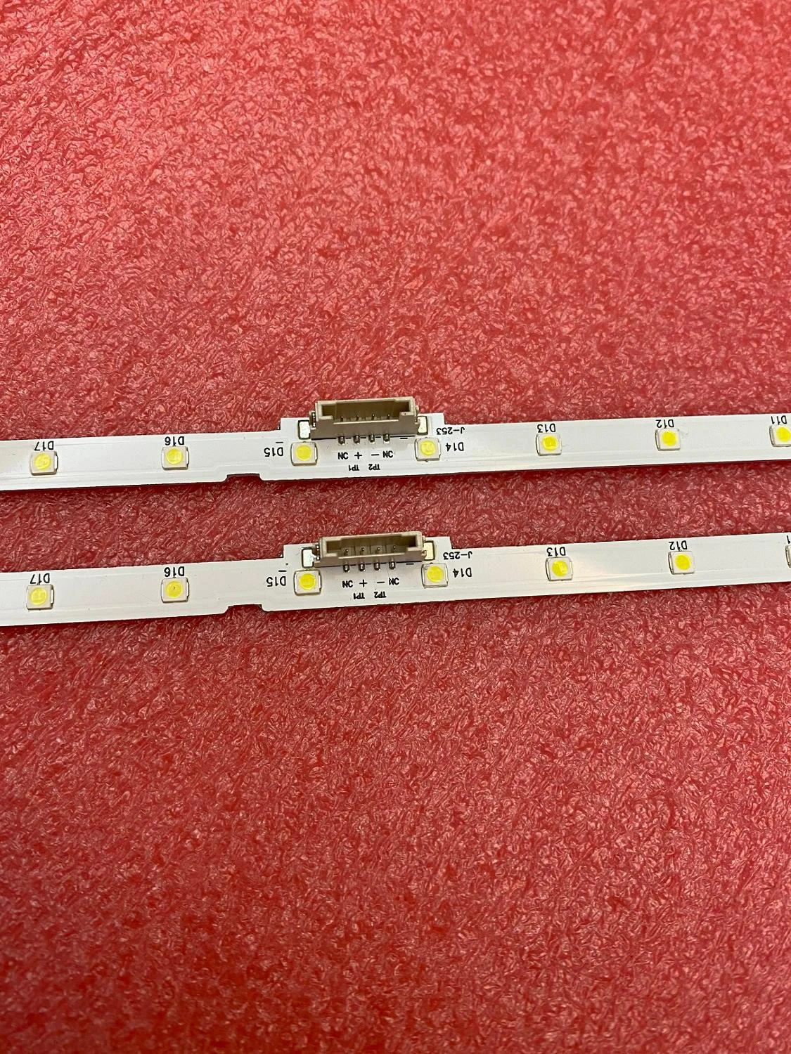 LED strip(2) for Samsung UE43N5570AU 43NU7100 UE43NU7100 UN43NU7100 UE43NU7100U BN61-15482A UE43NU7120U UE43NU7170U BN96-45954A