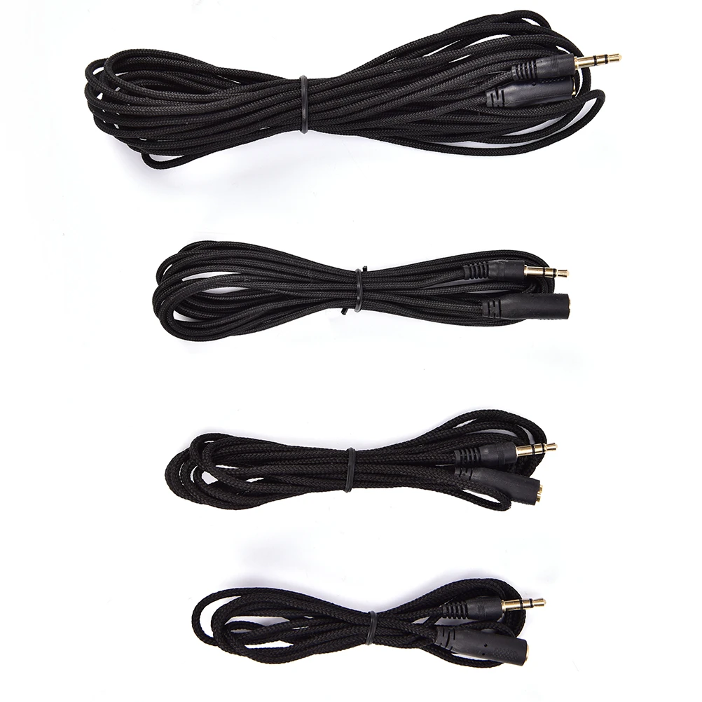 1.5m/2m/3m/5m M F Cable Low Noise For Headphone Computer Cellphone 3.5mm Jack Stereo Audio Earphone Extension Cable