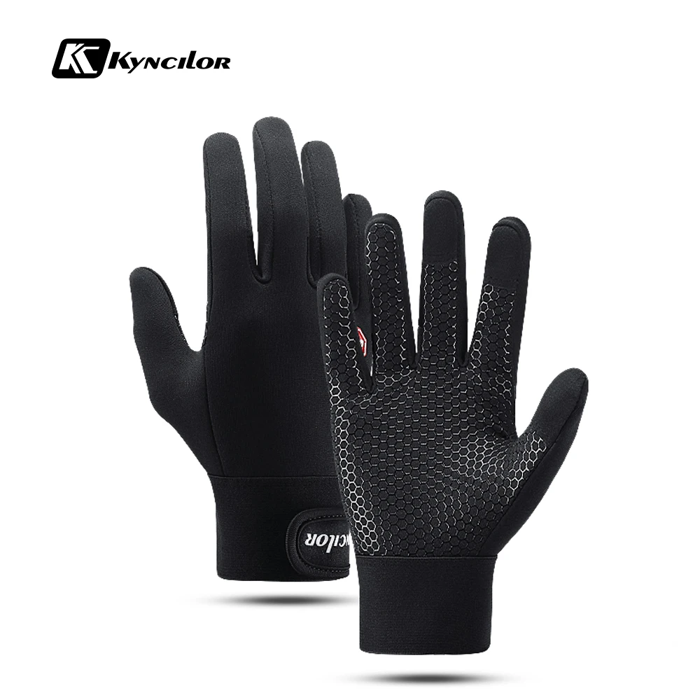 Winter Gloves Outdoor Sport Touch Screen Bicycle Bike Cycling Running Gloves For Men Women Windproof Simulated Warm Eldiven