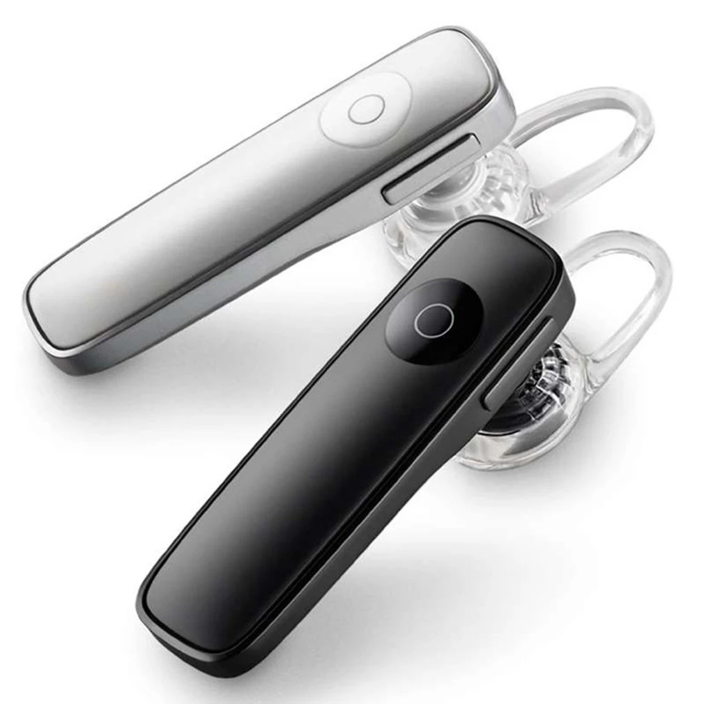 M163 Bluetooth Earphone Mini  stereo Bluetooth Headset Wireless Hanging Earbuds Sport Handsfree Earphones with Mic for Phone