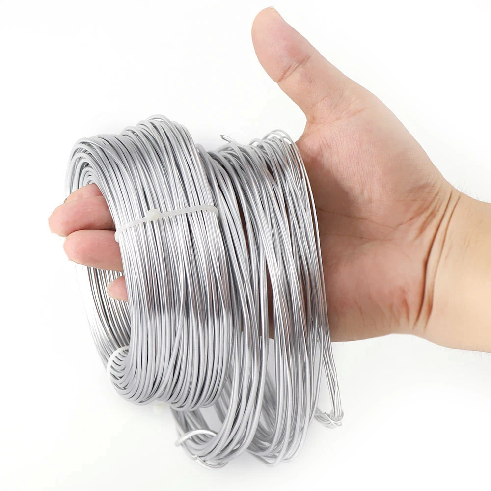 1mm/1.5mm/2mm/2.5mm Aluminum Wire Jewelry Findings For Jewelry Making DIY Aluminum Craft Wire Silver Gold Plated Beading