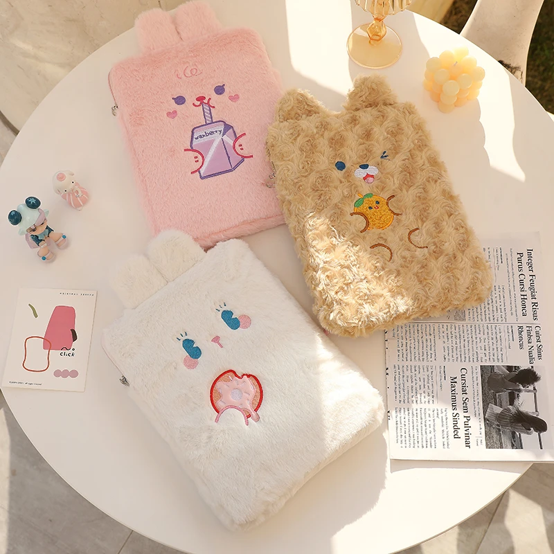 Ipad Pro 11 Case 2021 Korea Style Bear Cute Girls Ipad Cover 10.5 inch Cartoon Ipad Air Case Tablet Travel Business Pouch