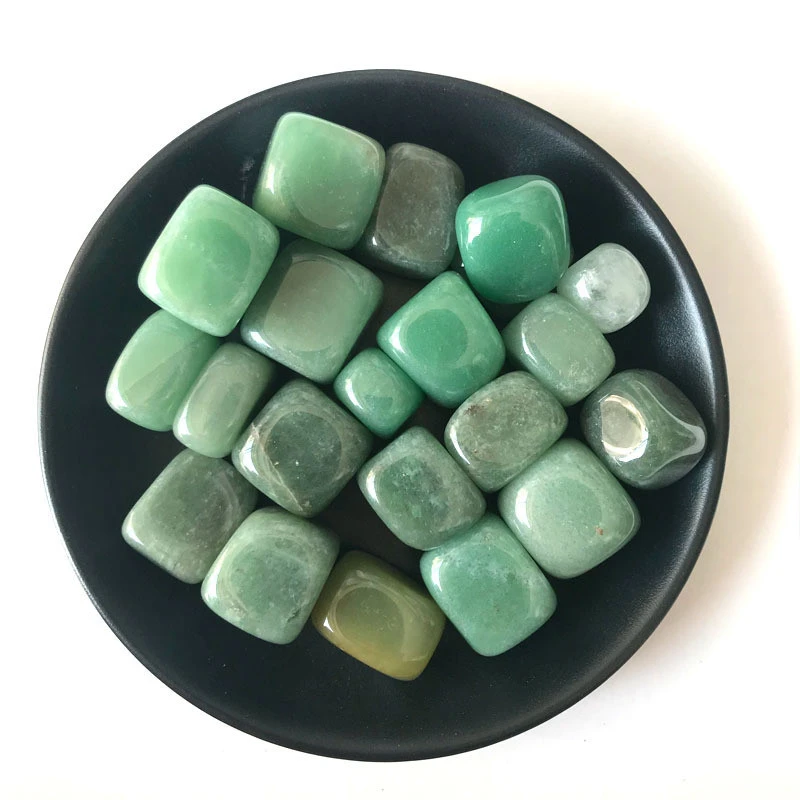 Natural Green Aventurine Quartz Crystal Rock Chip Healing Chakra Gravel Stone Minerals Specimen Health Decoration Collection