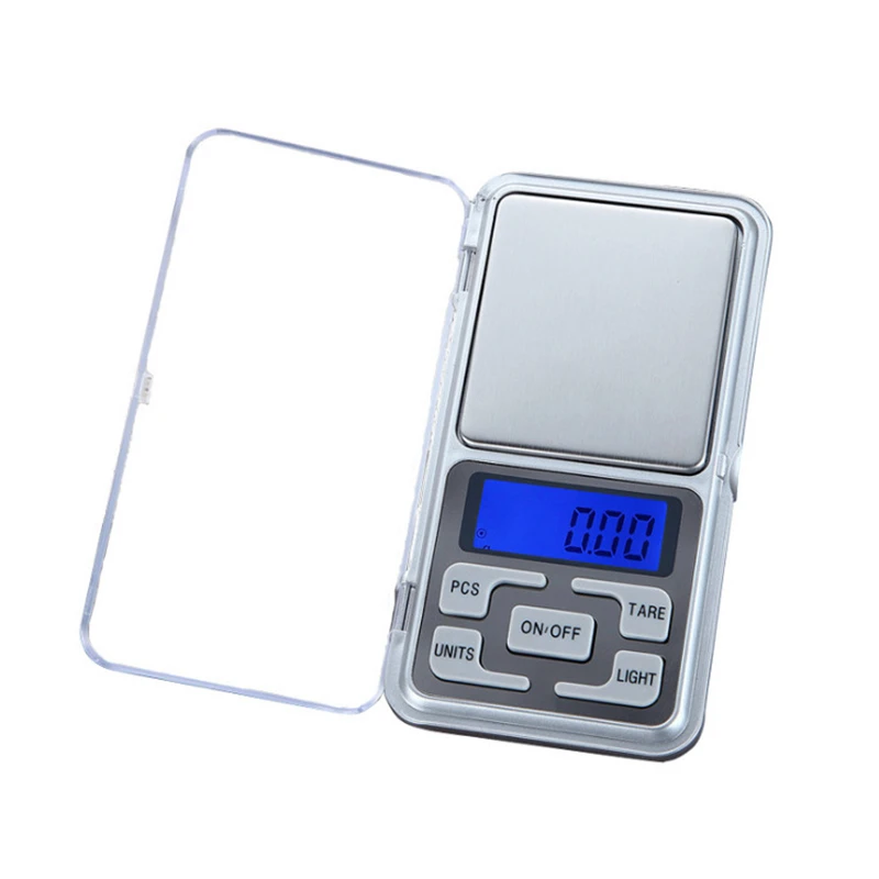 200g x 0.01g Digital Scale Jewelry Gold Herb Balance Weight Gram LCD Mini Pocket Scale Electronic Scale 0.01 Weight Scales