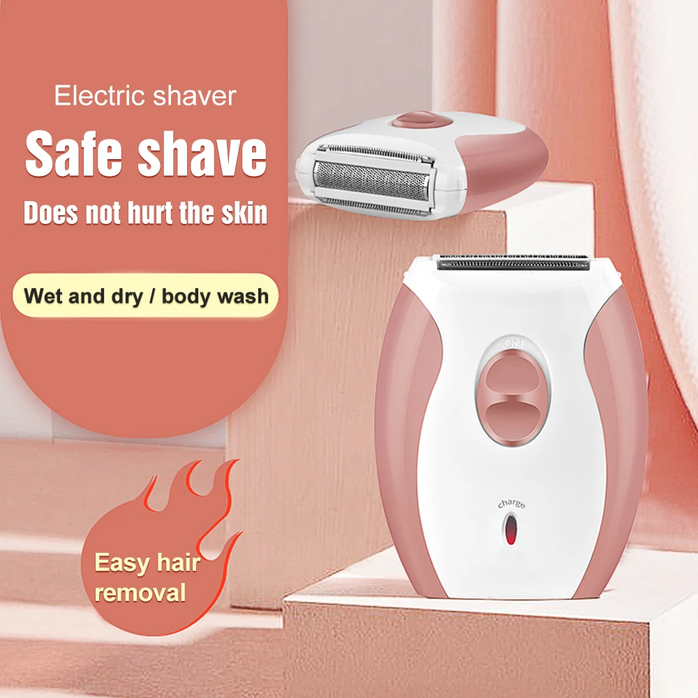 Mini Electric Epilator Women Hair Shaver Razor Electric Rechargeable Lady Shaving Trimmer Hair Removal Machine Women's swimsuit