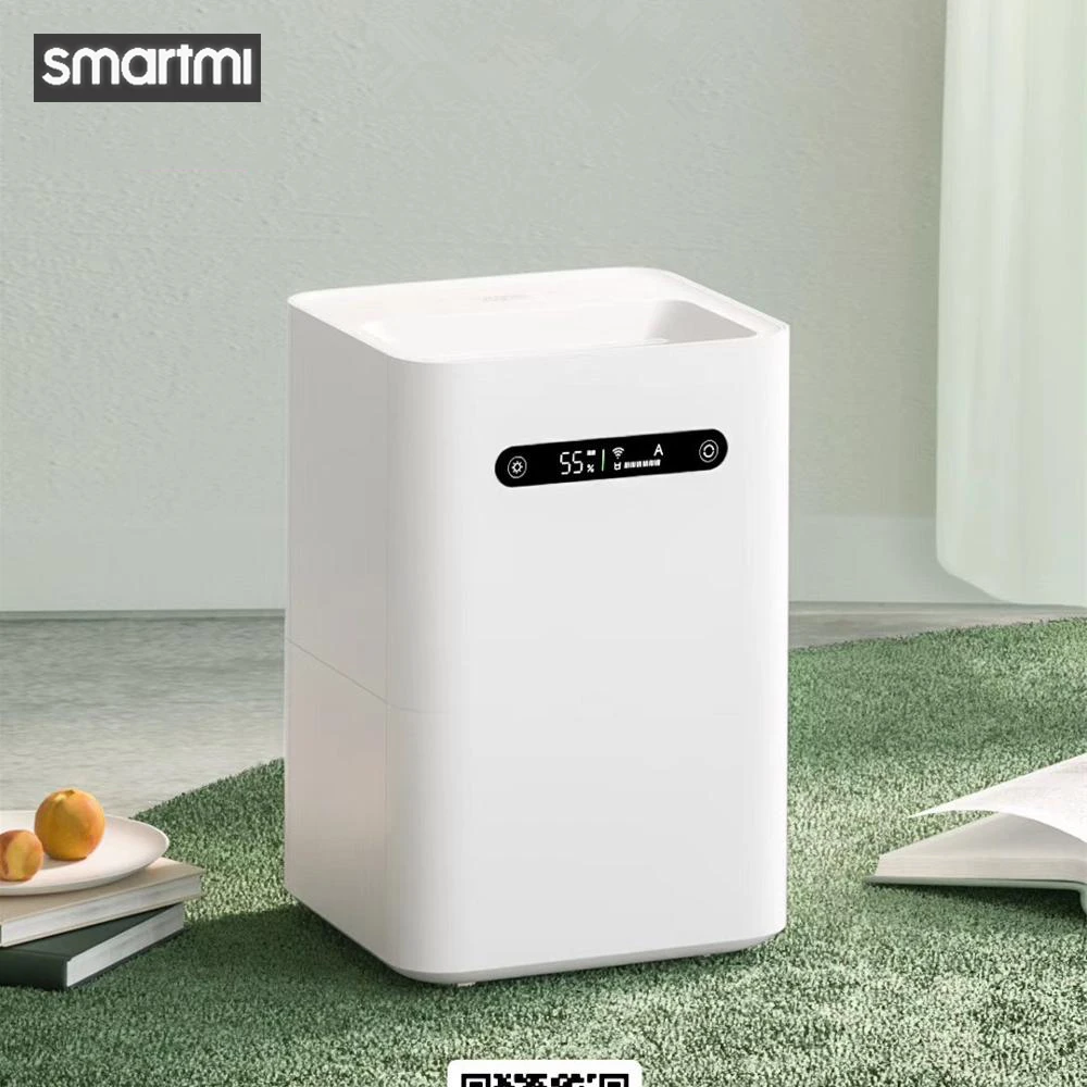 Smartmi Evaporation Air Humidifier 2 4L Large Capacity 99% Antibacterial Smart Screen Display For Mi Home Mijia APP Control