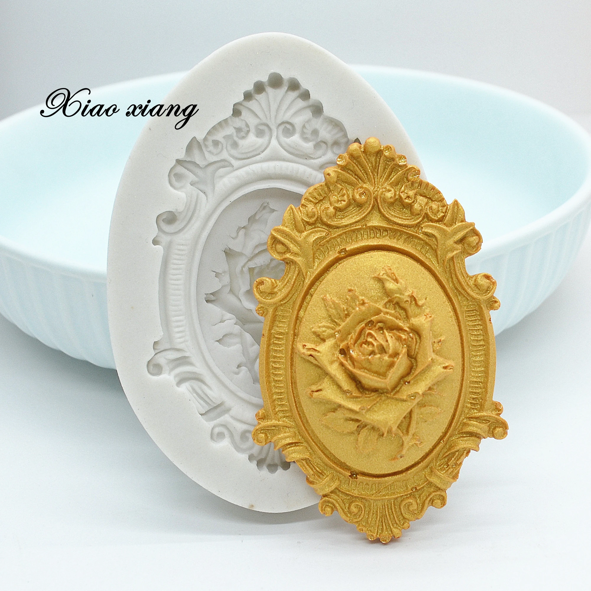 3D Rose Flower Silicone Mold Fondant Mould Cake Decorating Tools Chocolate Gumpaste Molds, Sugarcraft, Kitchen Gadget M2087