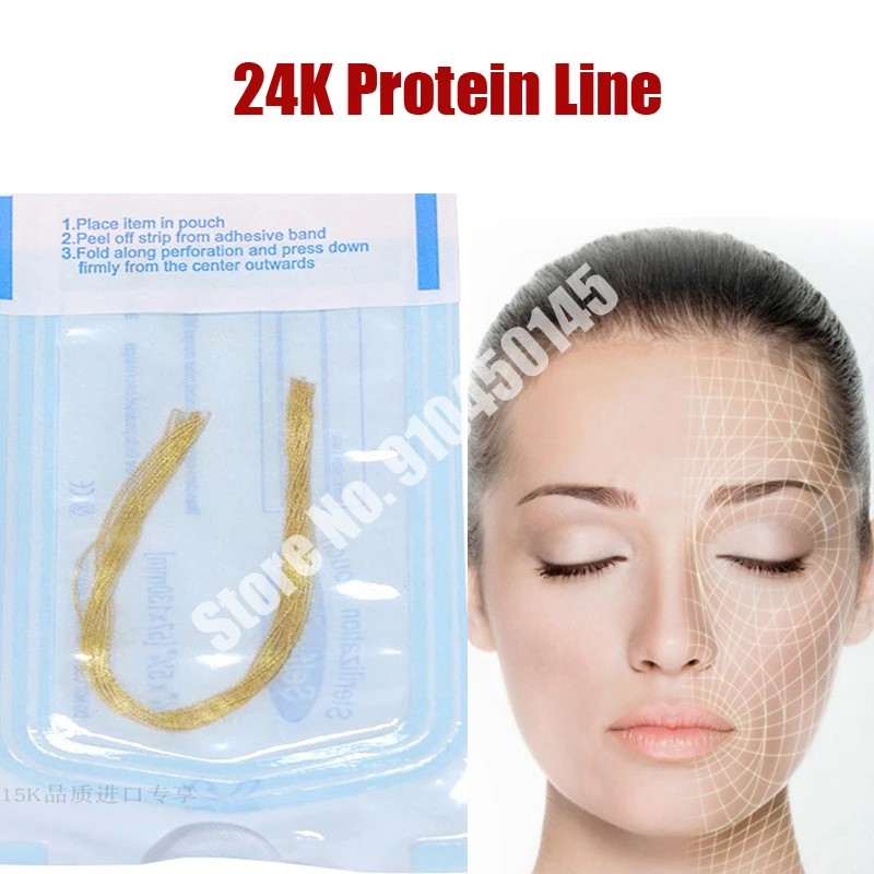Radar Thread No Needle Facial Collagen Thread Lift Protein Peptide Line Carving For Anti-wrinkle With Radar Line Carve