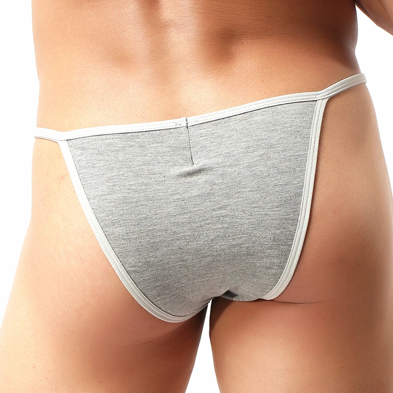 New Men Underwear Soft Modal Sexy Briefs Men's Panties Solid Underpants Bulge Penis Pouch Jockstraps Sexy Lingerie Gay Underwear