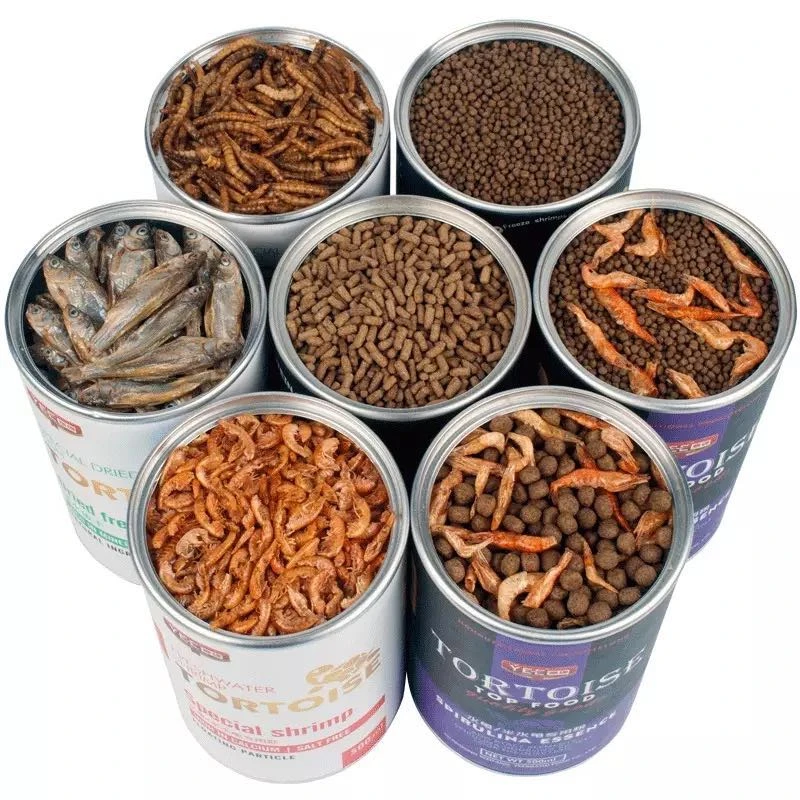 Turtle Tortoise Reptile Hamster Feed Dried Fish Shrimp Mealworm Bread Worm Aquarium Fish Food