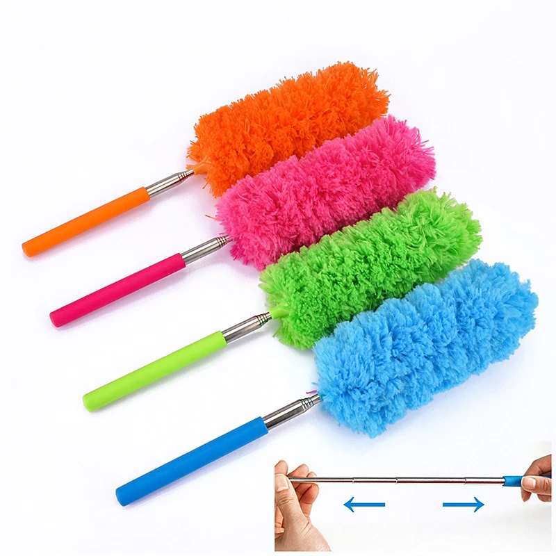 2021 Duster Accessories Microfiber Dusting Brush Extend Stretch Feather Home Dust Cleaner Car Furniture Household Cleaning Brush